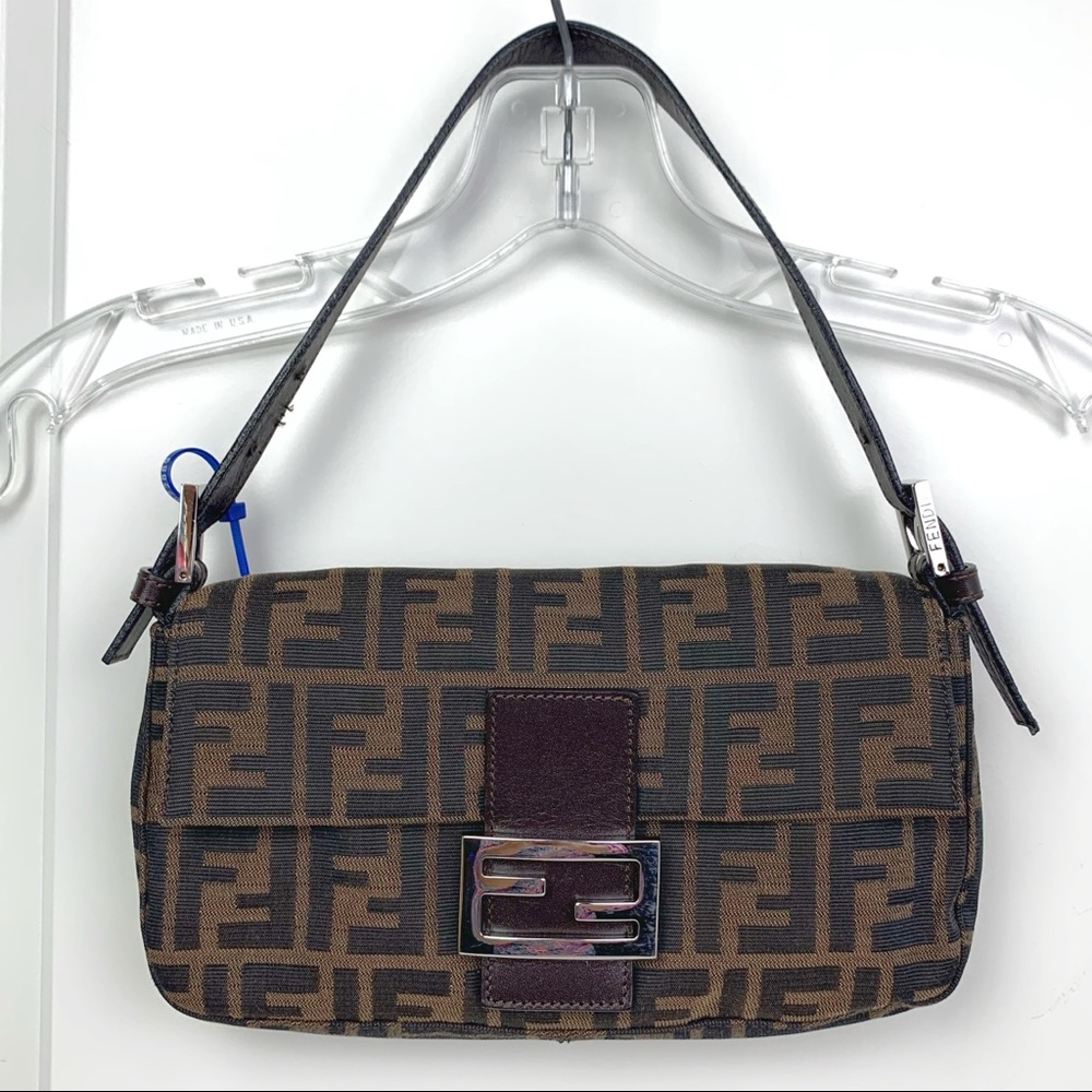 Fendi Zucca Baguette EUC